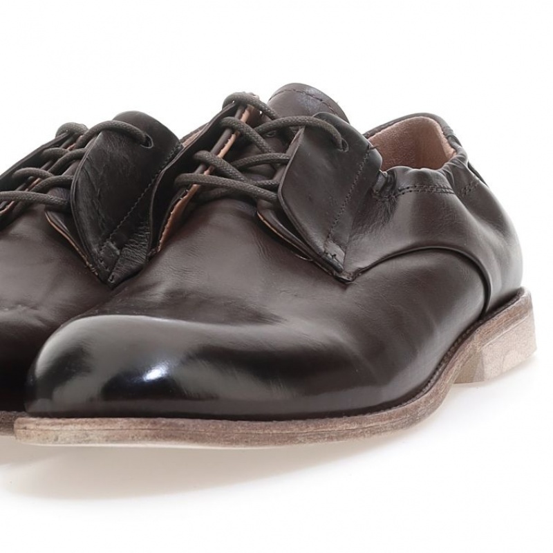 flat shoes A.S.98 Oberon Homme Noir | FR-651209GYX