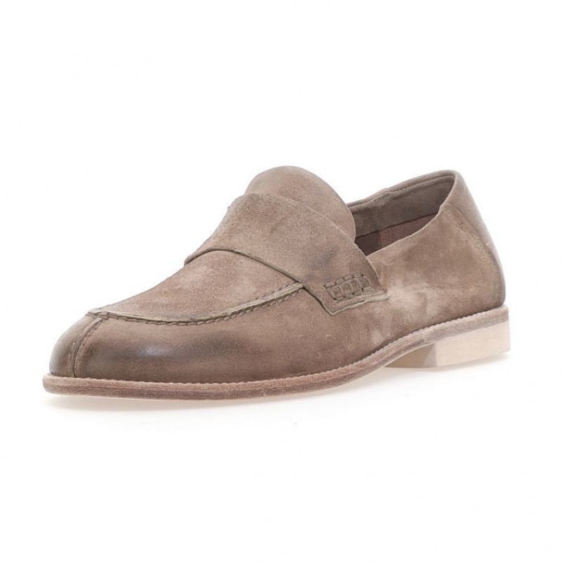 flat shoes A.S.98 Ogden Homme Marron | FR-610345JHO