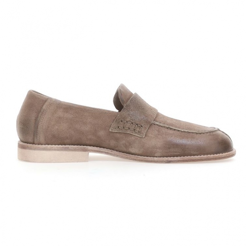 flat shoes A.S.98 Ogden Homme Marron | FR-610345JHO