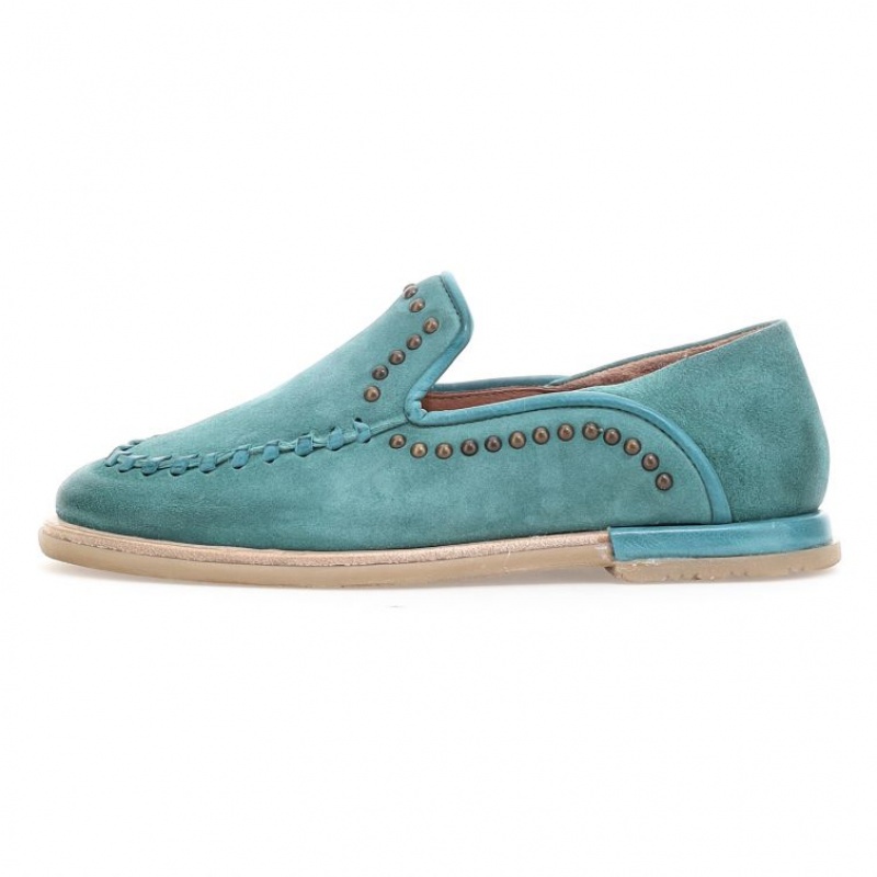 flat shoes A.S.98 Tami Femme Vert | FR-981425AFN