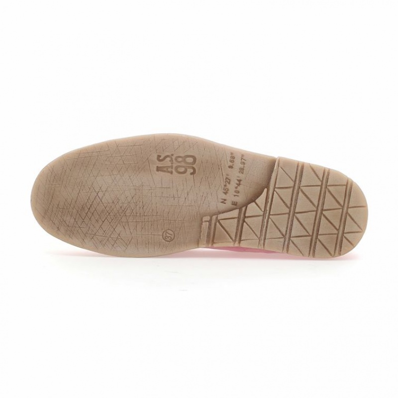 flat shoes A.S.98 Tamika Femme Rose | FR-520164VEM