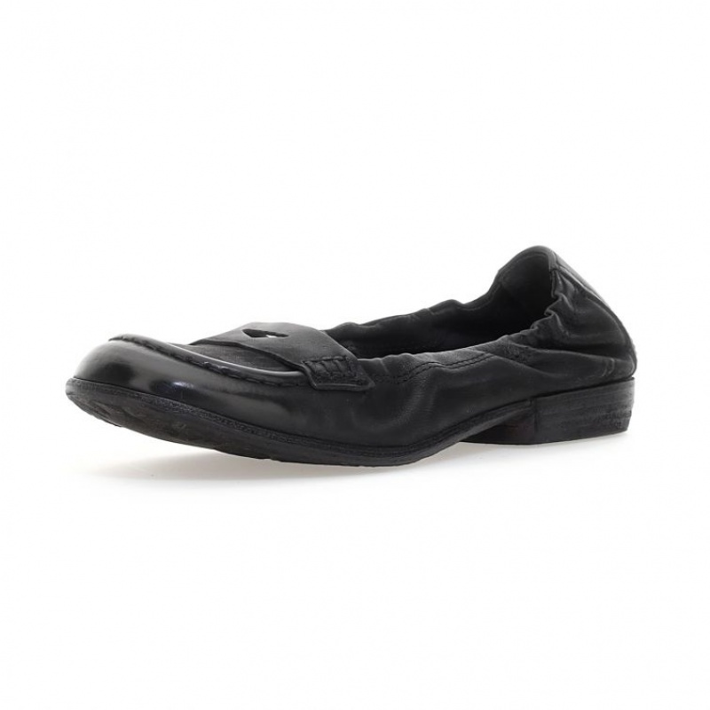 flat shoes A.S.98 Zavia Femme Noir | FR-234967AZM