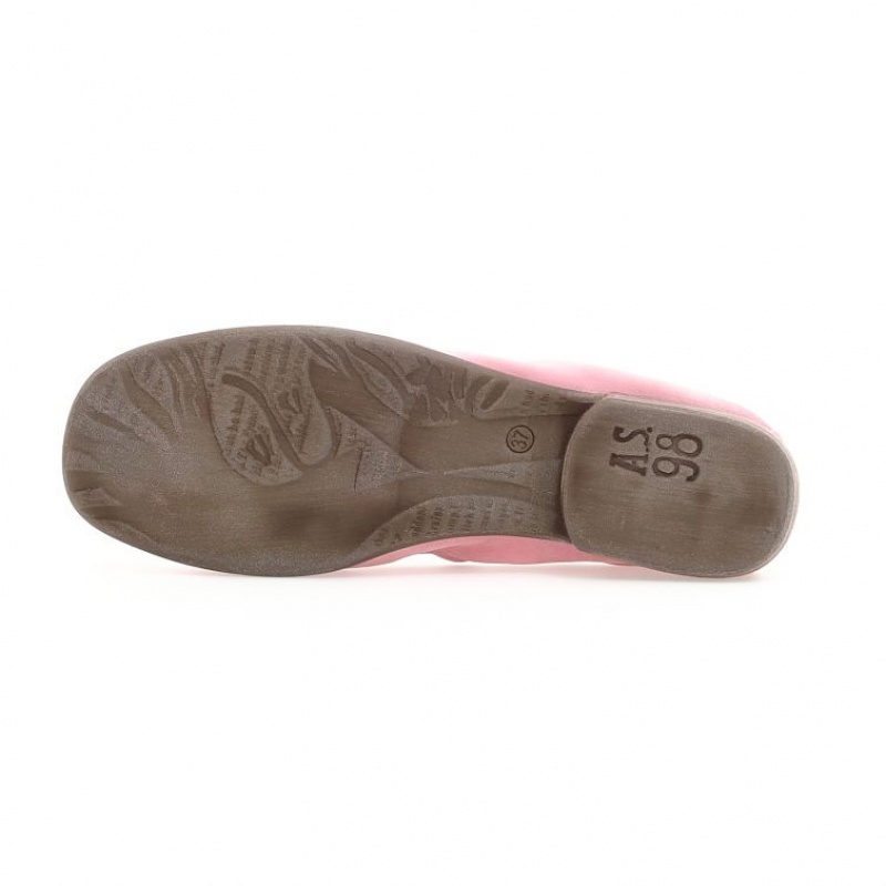 flat shoes A.S.98 Zavia Femme Rose | FR-629540QOS