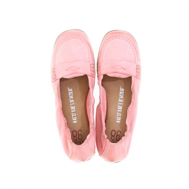 flat shoes A.S.98 Zavia Femme Rose | FR-629540QOS