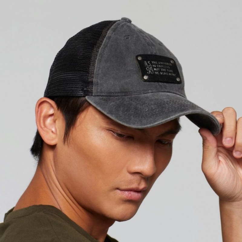 hats A.S.98 Alizee Homme Noir | FR-924785HXC