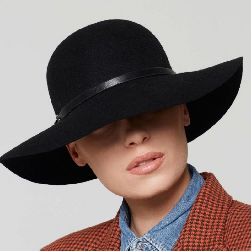 hats A.S.98 Anouk Femme Noir | FR-520438ULZ