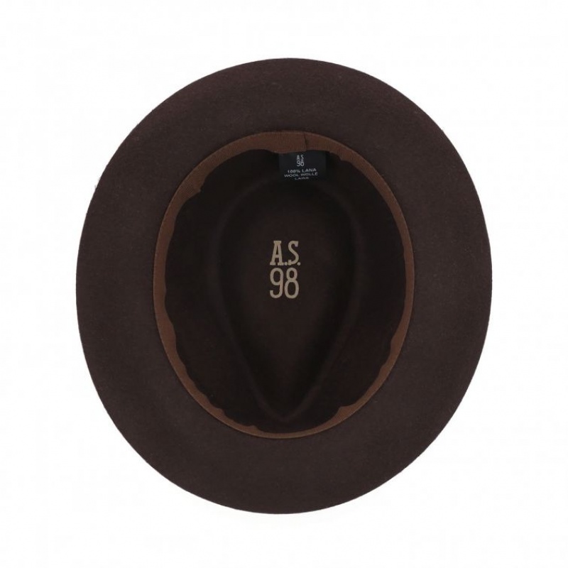 hats A.S.98 Claire Femme Marron | FR-521784UGJ