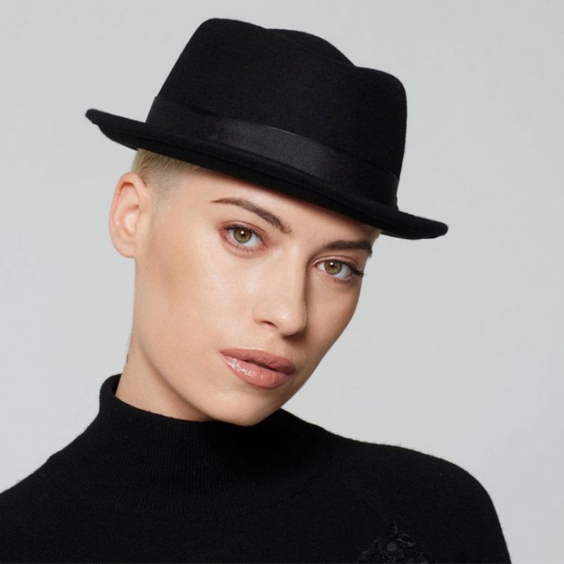 hats A.S.98 Clive Femme Noir | FR-186403AKE