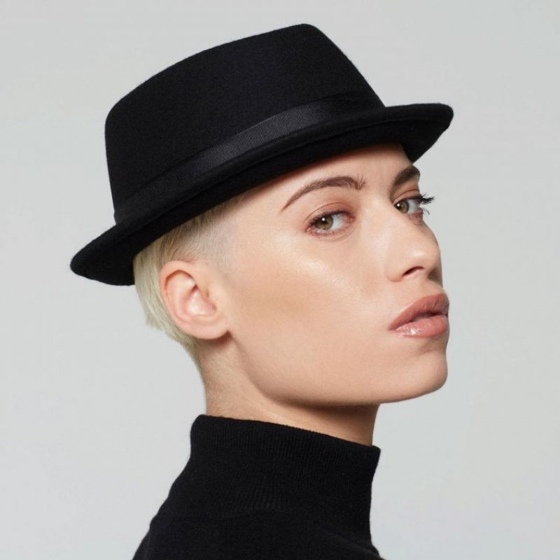 hats A.S.98 Clive Femme Noir | FR-186403AKE