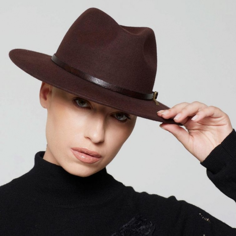 hats A.S.98 Danna Femme Marron | FR-732618MRF