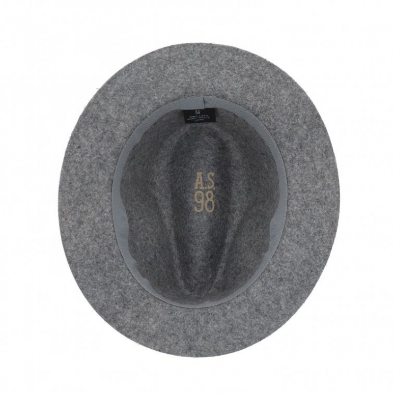 hats A.S.98 Sheryl Homme Grise | FR-965302KZJ